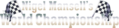 Nigel Mansell's World Championship logo for NES